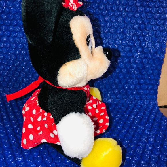 Vintage Minnie Mouse Disney World Theme Park Plush for Shelf Sitting WDW 1990's - Picture 5 of 10